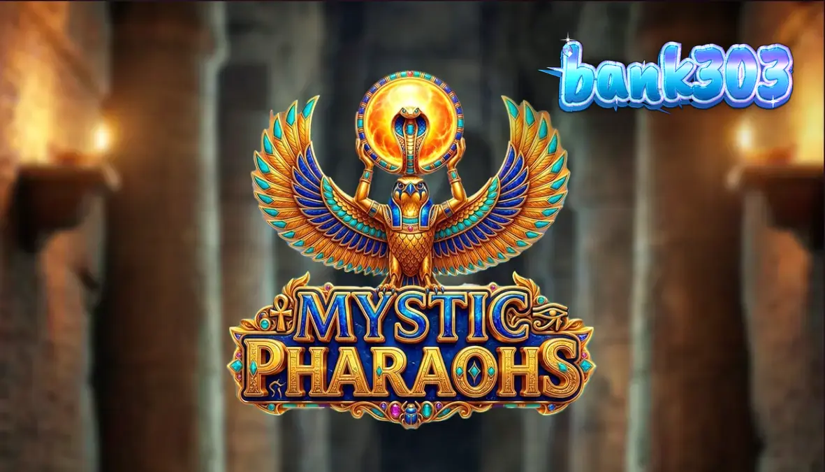 Tampilan visual slot Mystic Pharaoh dengan tema Mesir Kuno